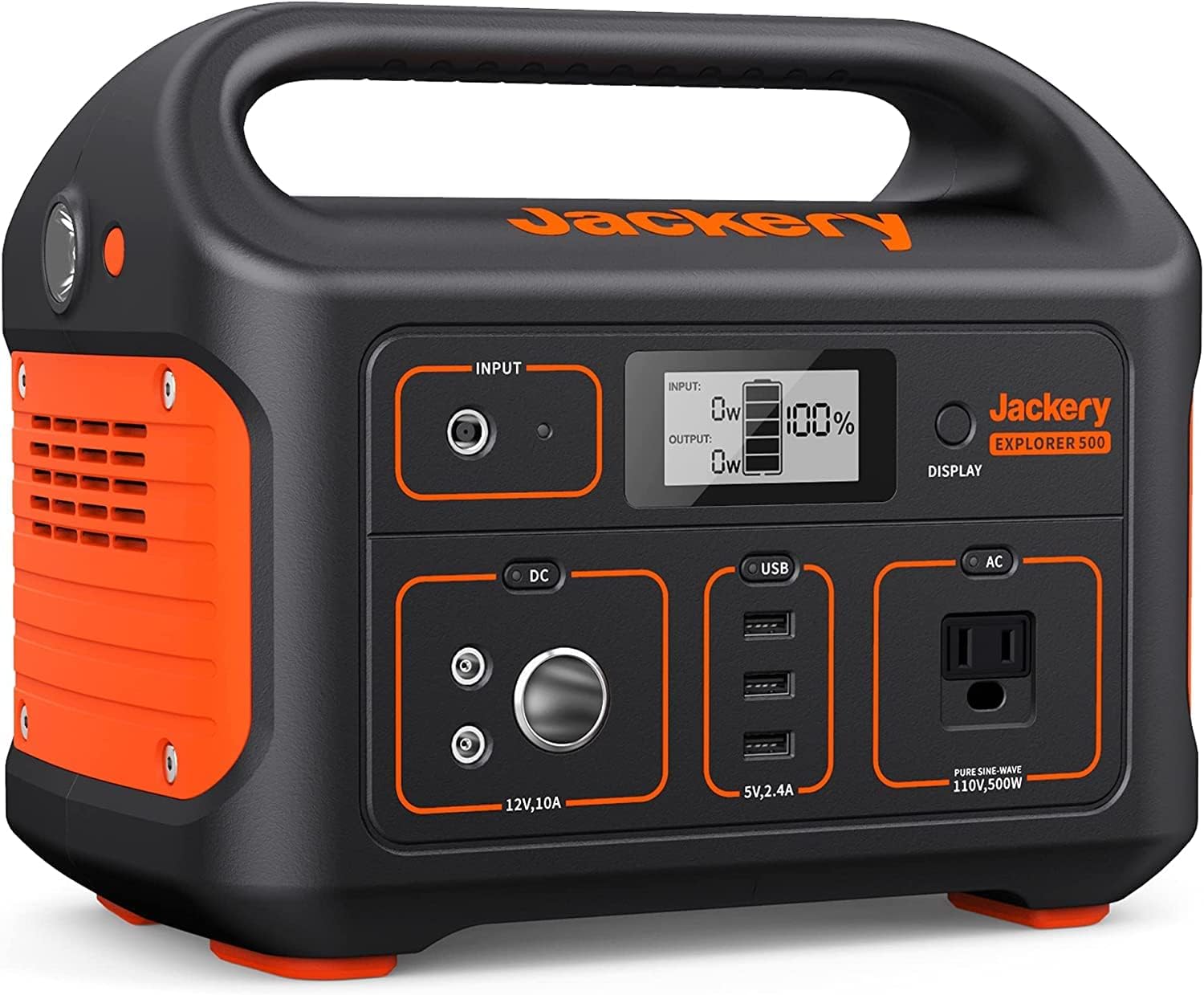 1000 watt peak output explorer 500wh portable power station